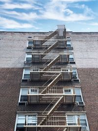 Low angle view of building against sky