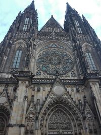 Low angle view of a church