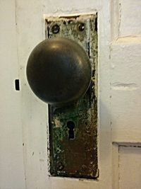 Close-up of old building