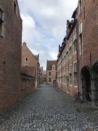 Street amidst buildings in town
