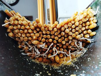 High angle view of fruits