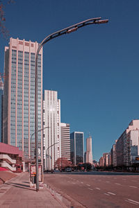 Modern buildings in city