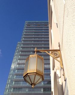 Low angle view of modern building