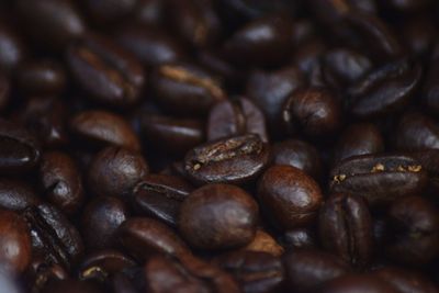 Full frame shot of coffee beans