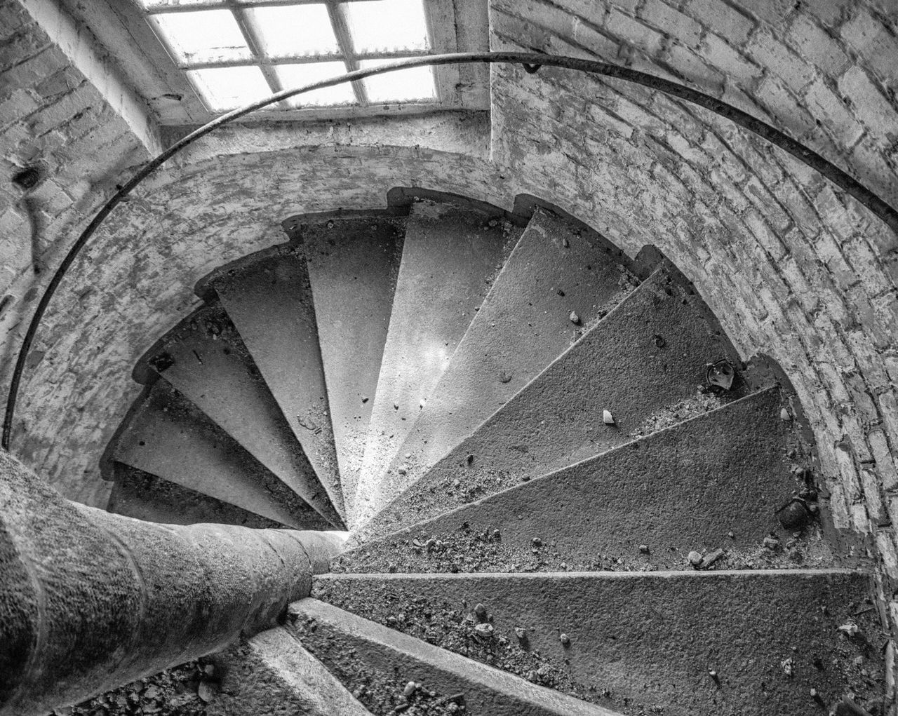 steps and staircases, steps, spiral staircase, architecture, built structure, indoors, staircase, spiral, railing, high angle view, spiral stairs, diminishing perspective, stairs, repetition, steps and staircase, coil, no people, railings, bannister, architectural feature