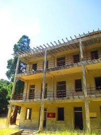 Low angle view of built structure