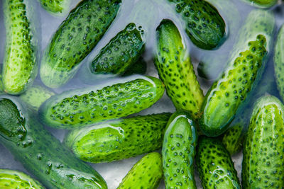 Full frame shot of pickled at market stall