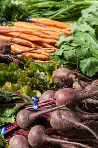 Close-up of vegetables for sale