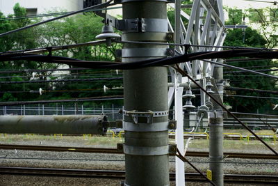 Metal structure in factory