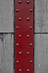 Full frame shot of wooden door