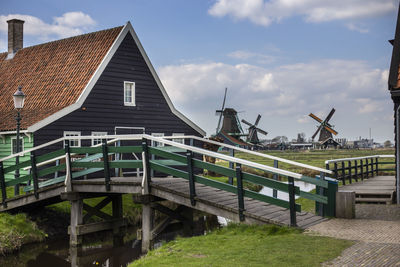 Pier over sea against sky