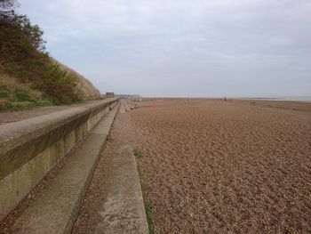 Scenic view of road against sky