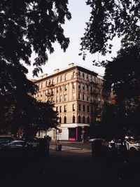 Buildings in city against sky