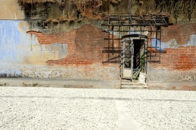 View of old building