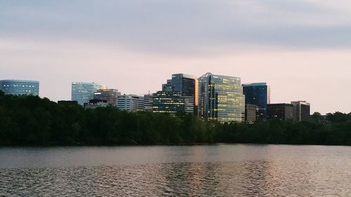 Skyscrapers in city