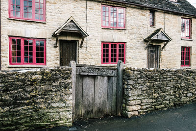 Exterior of old building