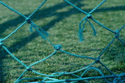 Close-up of chainlink fence