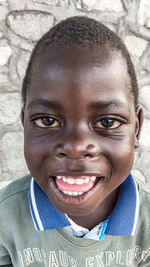 Close-up portrait of young man