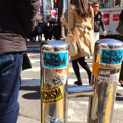 People standing in shopping mall