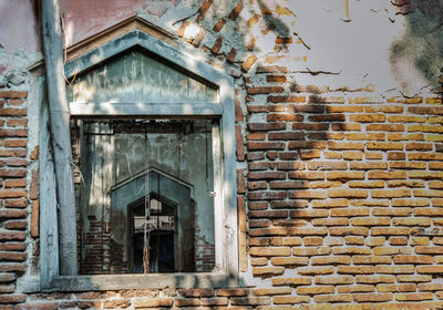 Low angle view of old building