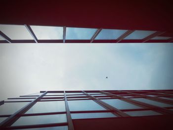 Low angle view of building against sky