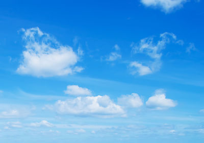 Low angle view of clouds in sky