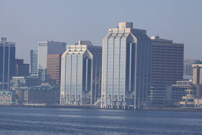 City at waterfront