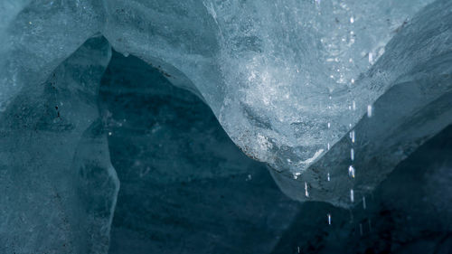 Close-up of sea against sky