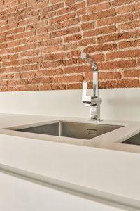 Close-up of sink