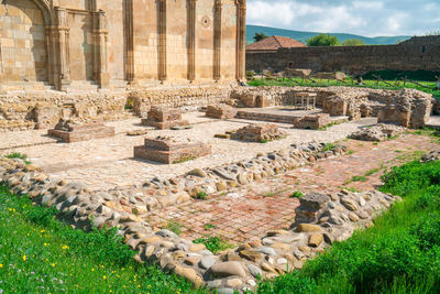 View of old ruins