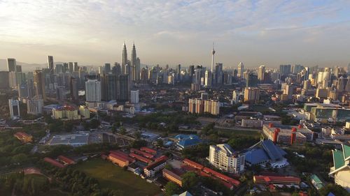 Skyscrapers in city