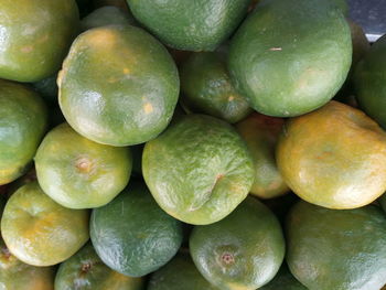 Full frame shot of fruits in market