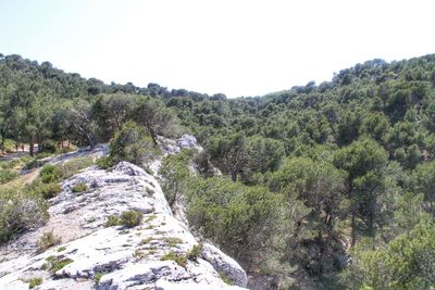 Scenic view of mountains