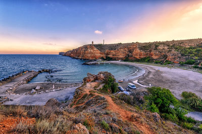 Bolata is a small cove and nature reserve located in the northern bulgarian black sea coast