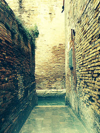 Narrow alley in old town