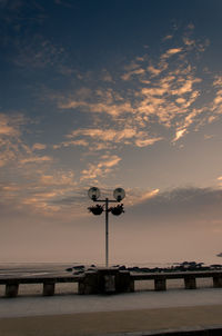 Scenic view of sunset