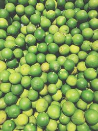 Full frame shot of limes