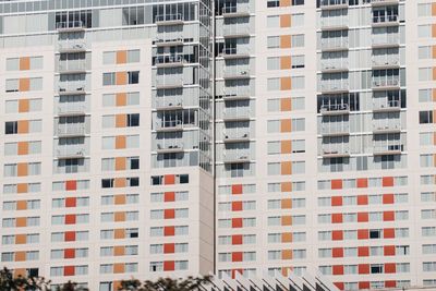 Low angle view of building in city