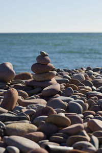 Stones on beach