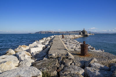 Panoramic view of sea against sky