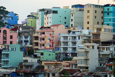 Buildings in city