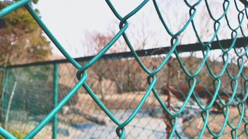 Full frame shot of chainlink fence