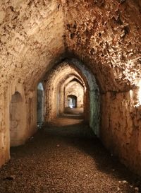 Corridor in abandoned building