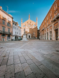 View of buildings in city