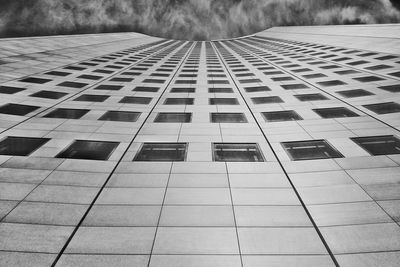 Low angle view of modern building