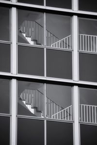 Full frame shot of building with stairs