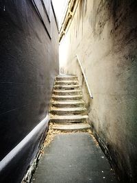 Staircase in corridor