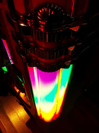 Multi colored illuminated lights