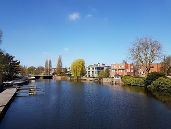 View of buildings at waterfront