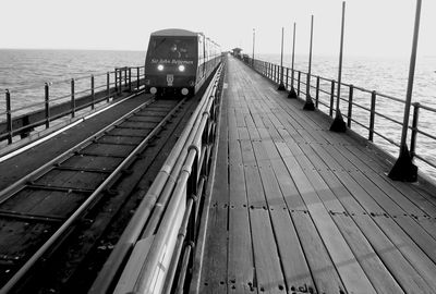 Pier on sea